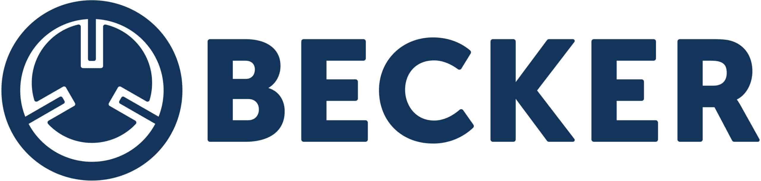 Logo of Becker, linking to a page about the manufacturer and our offering