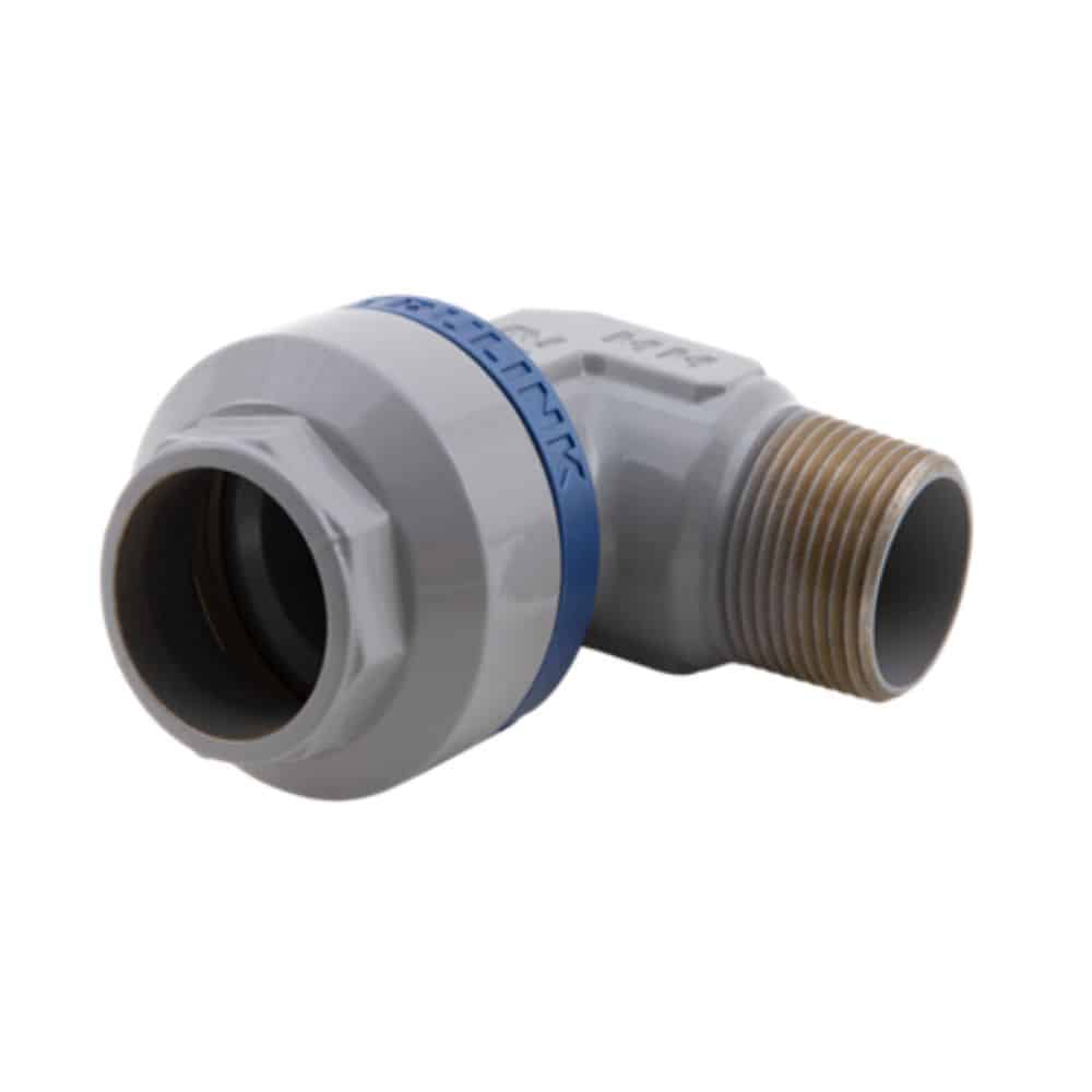 TRULINK 90? STREET ELBOW 20MM X 1/2" MNPT