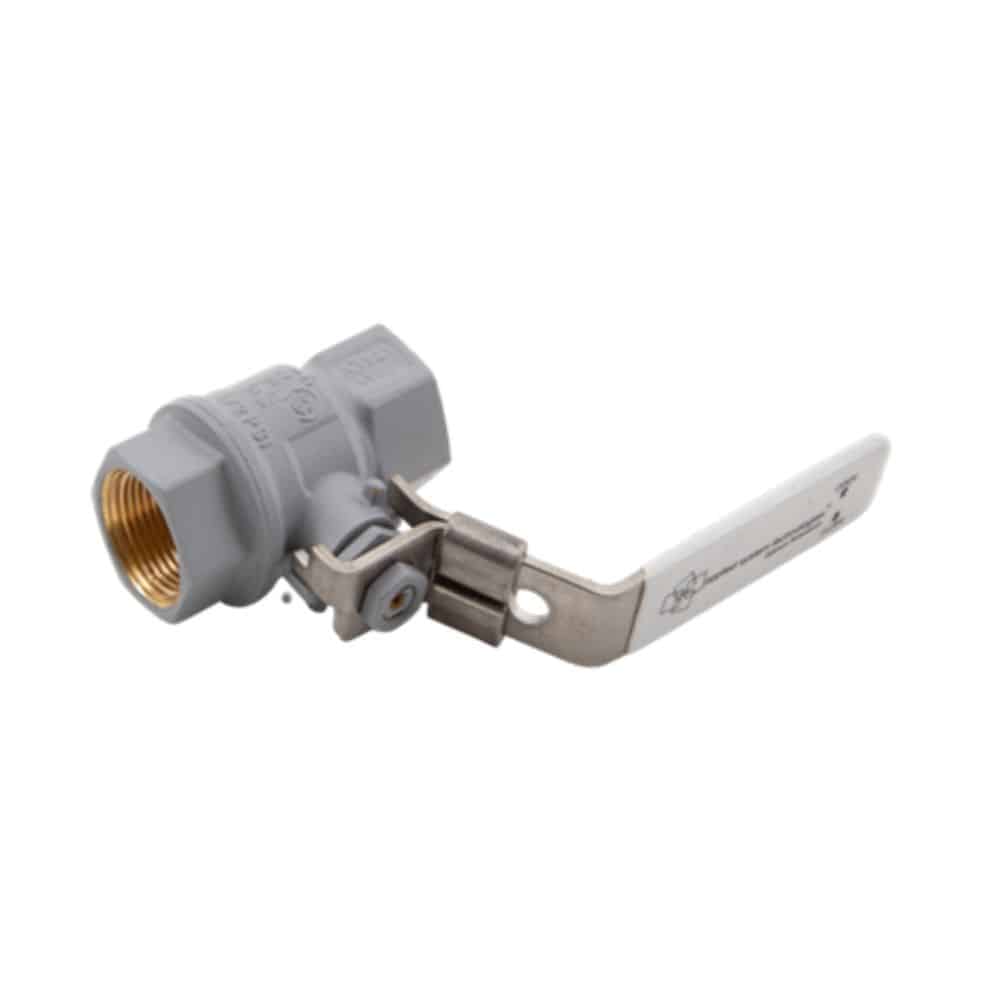 TRULINK BALL VALVE, LOCKABLE 1/2" FNPT