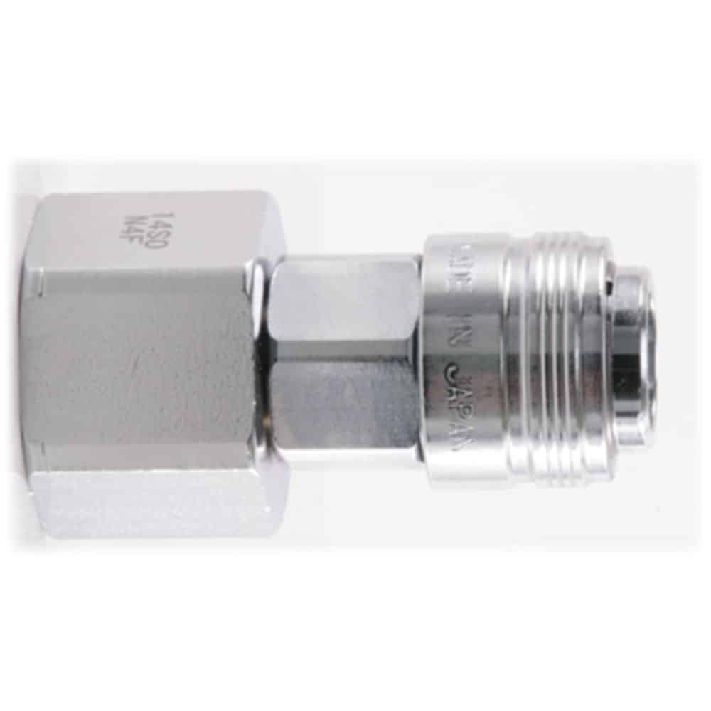 TRULINK QUICK COUPLER, INDUSTRIAL SOCKET, 1/4" FNPT
