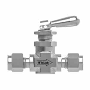SSP 206-316 200 Series, 316SS,  Toggle  V  1/8 Tube Fitting X 1/8 Tube Fitting 0.080