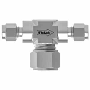 SSP 3016-FILTER#-316 3000 Series Tee Filter, Brass, V 1/4 FNPT X 1/4 FNPT,