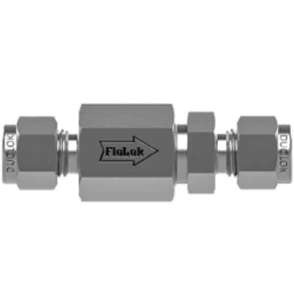 SSP 4002-10-M 4000 Series, Check V SS 1/8 Tube Fitting X 1/8 Tube Fitting, Cracking Pressure: 10