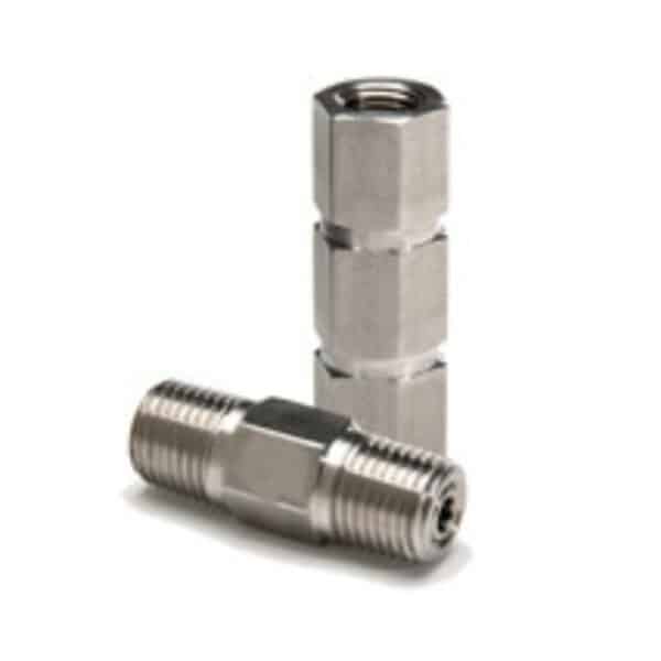 SSP 8CP8PM8PF-SPRING#-B CP Series, Brass 1-Piece Poppet Check Valve, Fixed Pressure, 1/2 in. MNPT X 1/2 in. FNPT,