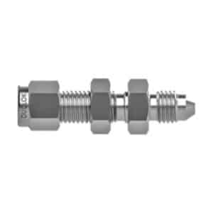 SSP IBD12ANBU12 Duolok Brass An Bulkhead Union 3/4'' Tube X 3/4" AN
