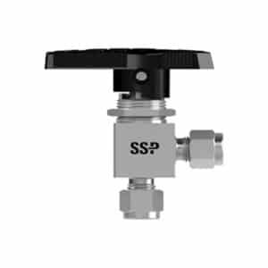 SSP 45GA8PF-316 EB Series, 316SS,  2Wball V 45, 1/2 In FNPT - Angle