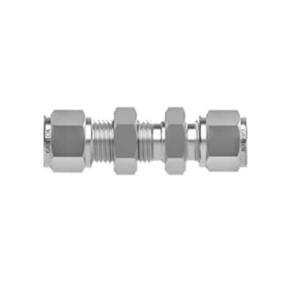 SSP IBG2BU Griplok Brass Bulkhead Union 1/8'' Tube