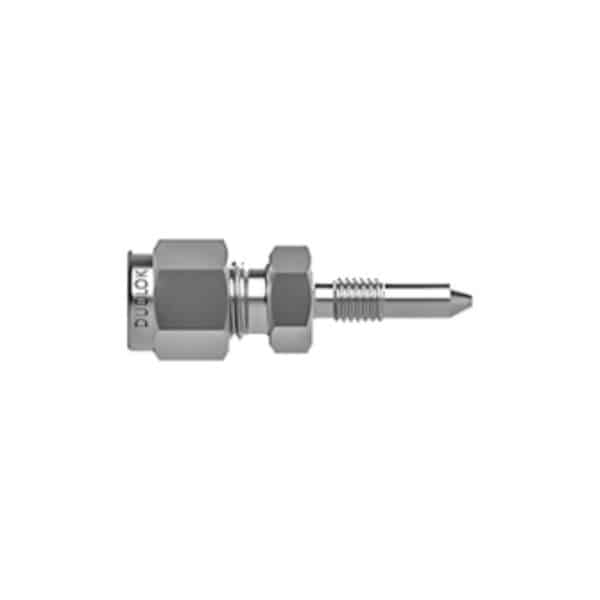 SSP ISSD4CU1 Duolok 316SS Calibration Union 1/4" Tube X 1/4-28 Straight Thread
