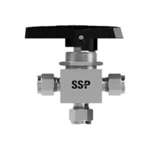 SSP 42GX2PF-316 EB Series, 316SS,  3Wball V 42, 1/8 in. FNPT