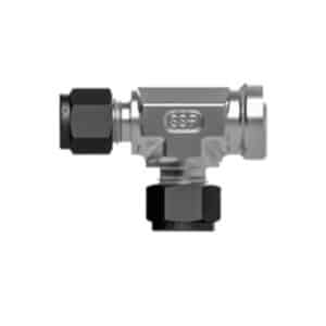 SSP ISSU6FRT4 Unilok 316SS Female Run Tee 3/8'' Tube X 1/4'' NPT