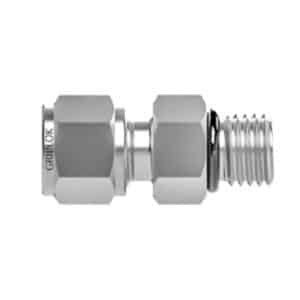 SSP ISSG12MCST16 Griplok 316SS Male Connector St. Thrd. Boss 1'' Tube X 1 1/16-12 Straight Thread