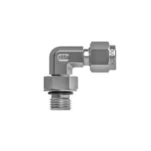 SSP ISSD8MEST6 Duolok 316SS Male Elbow 1/2" Tube X 9/16-18 Straight Thread