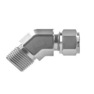 SSP IBG4M45E2 Griplok Brass Male 45 Elbow 1/4'' Tube X 1/8'' NPT