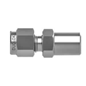 SSP ISD16MPWC16 Duolok Steel Male Pipe Weld Connector 1'' Tube X 1'' Male Pipe Weld