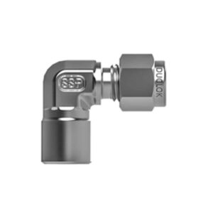 SSP ISSD12MPWE12 Duolok 316SS Male Pipe Weld Elbow 3/4'' Tube X 3/4'' Male Pipe Weld