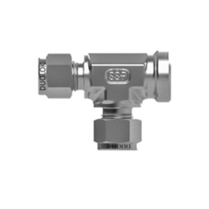 SSP ISSDM6FRT4 Duolok Metric 316SS Female Run Tee 6mm Tube X 1/4in. NPT