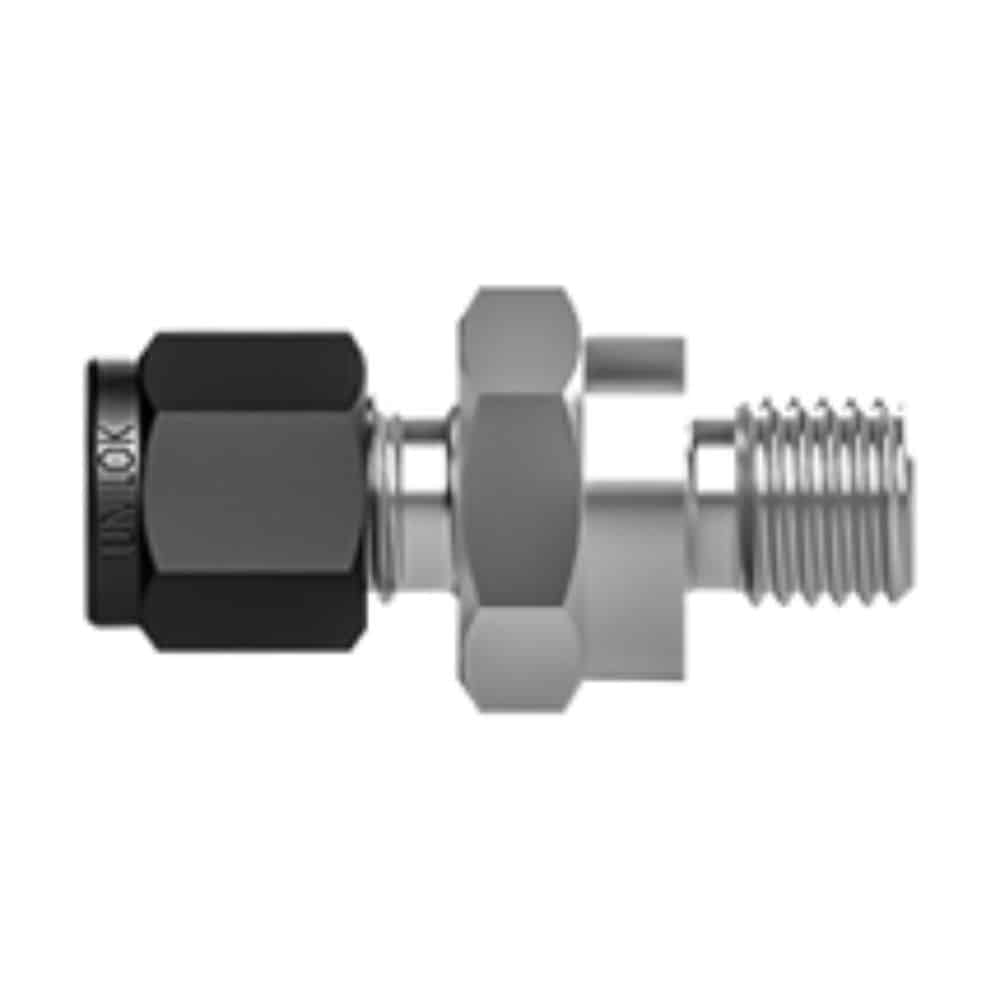 SSP ISSU16OSC16 Unilok 316SS O-Ring Seal St. Thrd. Connector 1'' Tube X 1 5/16-12 Straight Thread