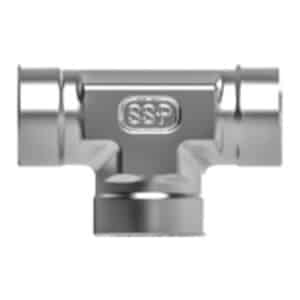 SSP IBT2PT TruFit Brass Pipe Tee 1/8'' FNPT
