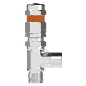 SSP RH48PM8PF-316 RH4 Series, 316 SS, High Pressure Proportional Relief Valve, Fluorocarbon FKM Seal, 1/2 in. MNPT X 1/2 in. FNPT
