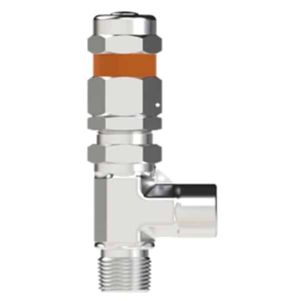 SSP RH48PM8PF-316-BN RH4 Series, 316 SS, High Pressure Proportional Relief Valve, Nitrile Seal, 1/2 in. MNPT X 1/2 in. FNPT