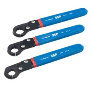 SSP TP-RW-M12 Ratchet Wrench, 12mm Tube Fitting Size - 22mm Hex
