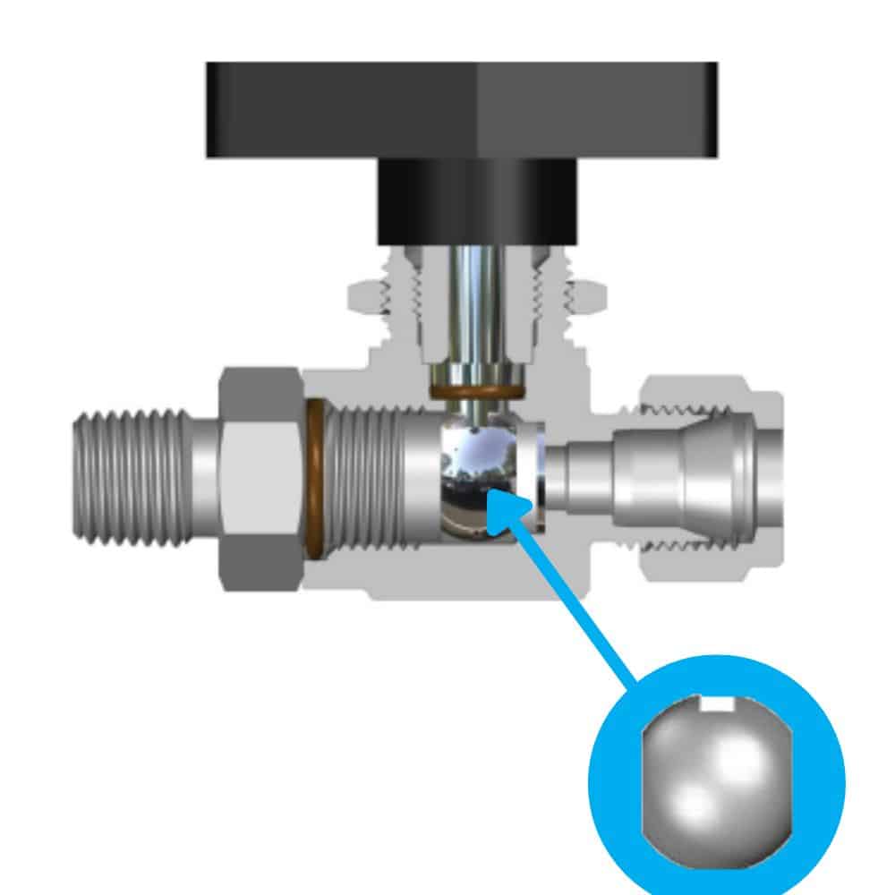 SSP 5-370-3308-316 300 Series 2-Way Lg Ball-SS: Large Valves: 315, 319, 321, 323, 357, 358, 359, 360, 361, 362,