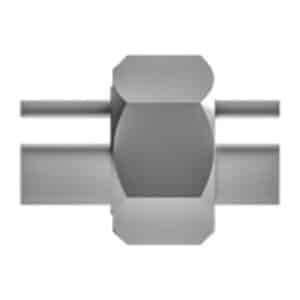 SSP ISST4KUT 316SS Koncentrik Union Ball Joint, 1/4 in. FNPT
