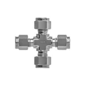 SSP IBD2UCS Duolok Brass Union Cross 1/8'' Tube