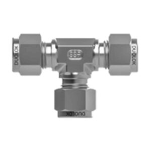 SSP IMDM6UT Duolok Metric Union Tee 6mm Tube