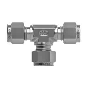 SSP IBD2UT Duolok Brass Union Tee 1/8'' Tube