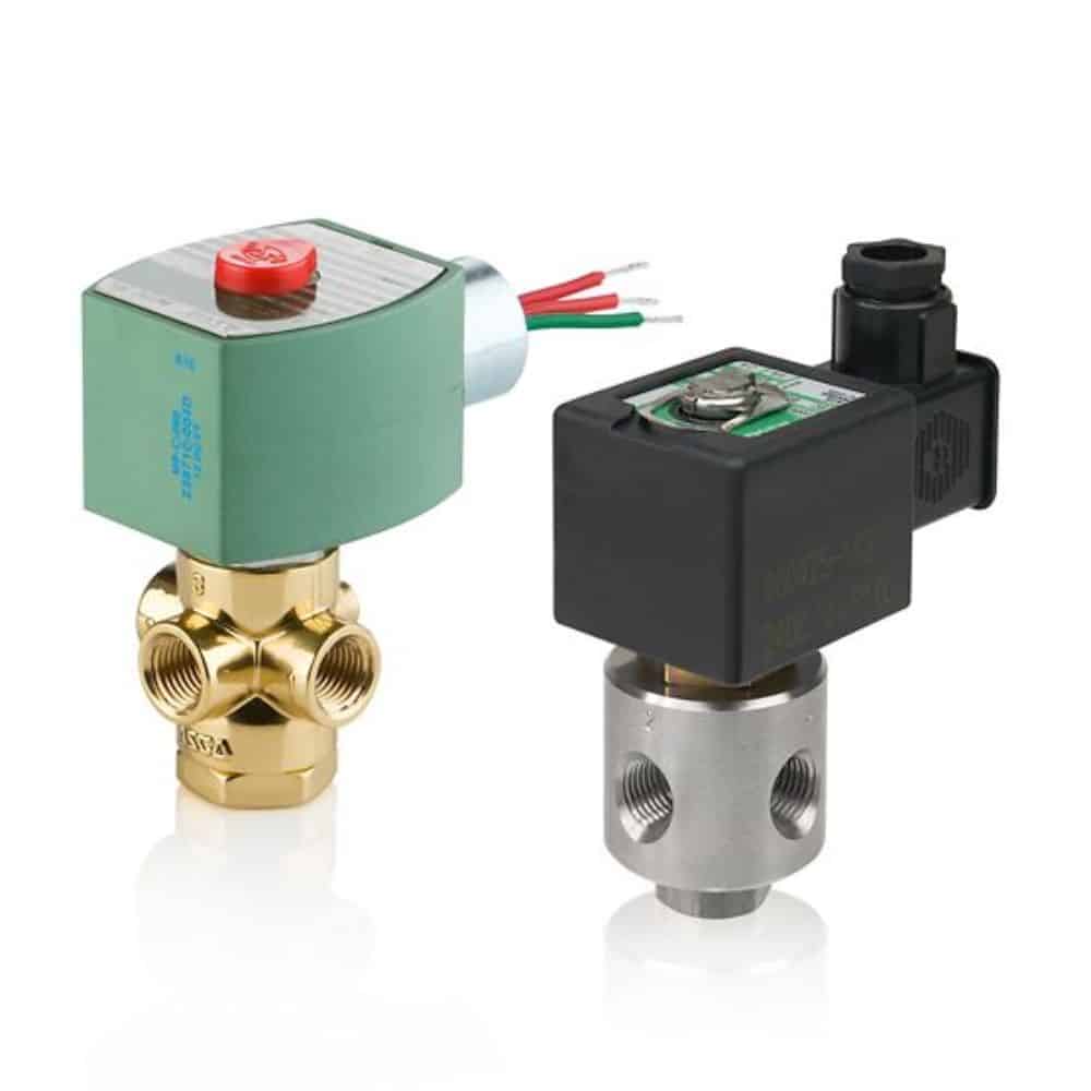 ASCO™ 8320G188AC120/60D, SOLENOID VALVES, 1/4 X 11/6 3NC BRASS 10.1/F W