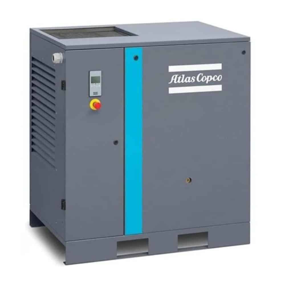 Atlas Copco G15-125 AP, 20 HP, Oil Injected Rotary Screw Compressor, 125 psi, with Aftercooler
