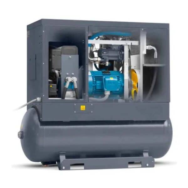 Atlas Copco G15-150 FF, 20 HP, Oil Injected Rotary Screw Compressor, 71 Gallon Tank, 150 psi, with Dryer - Image 4
