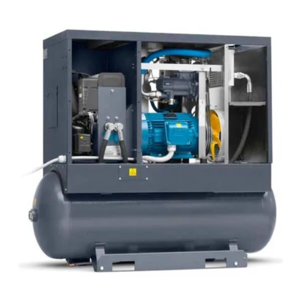 Atlas Copco G15-150 FF, 20 HP, Oil Injected Rotary Screw Compressor, 71 Gallon Tank, 150 psi, with Dryer - Image 6