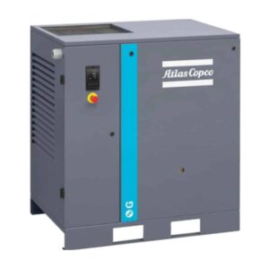 Atlas Copco G22-125 FF, 30 HP, Oil Injected Rotary Screw Compressor, 125 psi, with Dryer