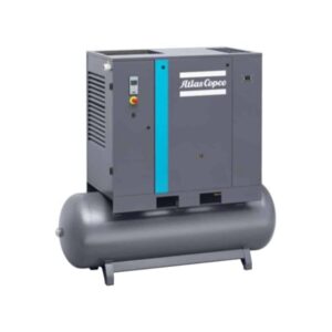 Atlas Copco G7L-125 AP, 10 HP, Oil Injected Rotary Screw Compressor,71 Gallon Tank, 125 psi, with Aftercooler