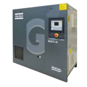 Atlas Copco GA11-125 AFF, 15 HP, Oil Injected Rotary Screw Compressor, 125 psi, with Dryer