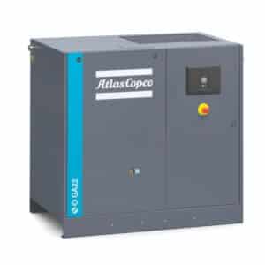 Atlas Copco GA22-125 AP, 30 HP, Oil Injected Rotary Screw Compressor, 125 psi