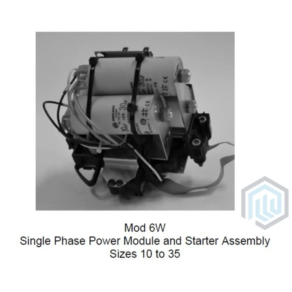 ROTORK P/N WIQ82938, IQ3 MOD 6W IQ12 240V SINGLE PHASE