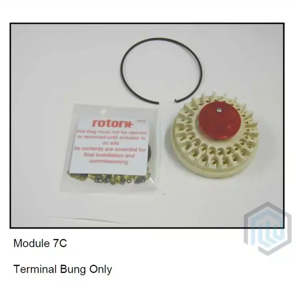 ROTORK P/N WIT81646, IQT MOD 7C WT BUNG CLIP AND 'O' RING
